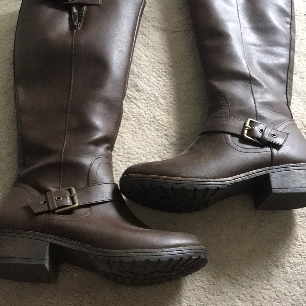 Knee length boots
